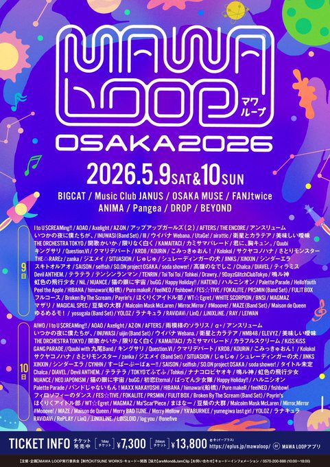 MAWA LOOP OSAKA 2026