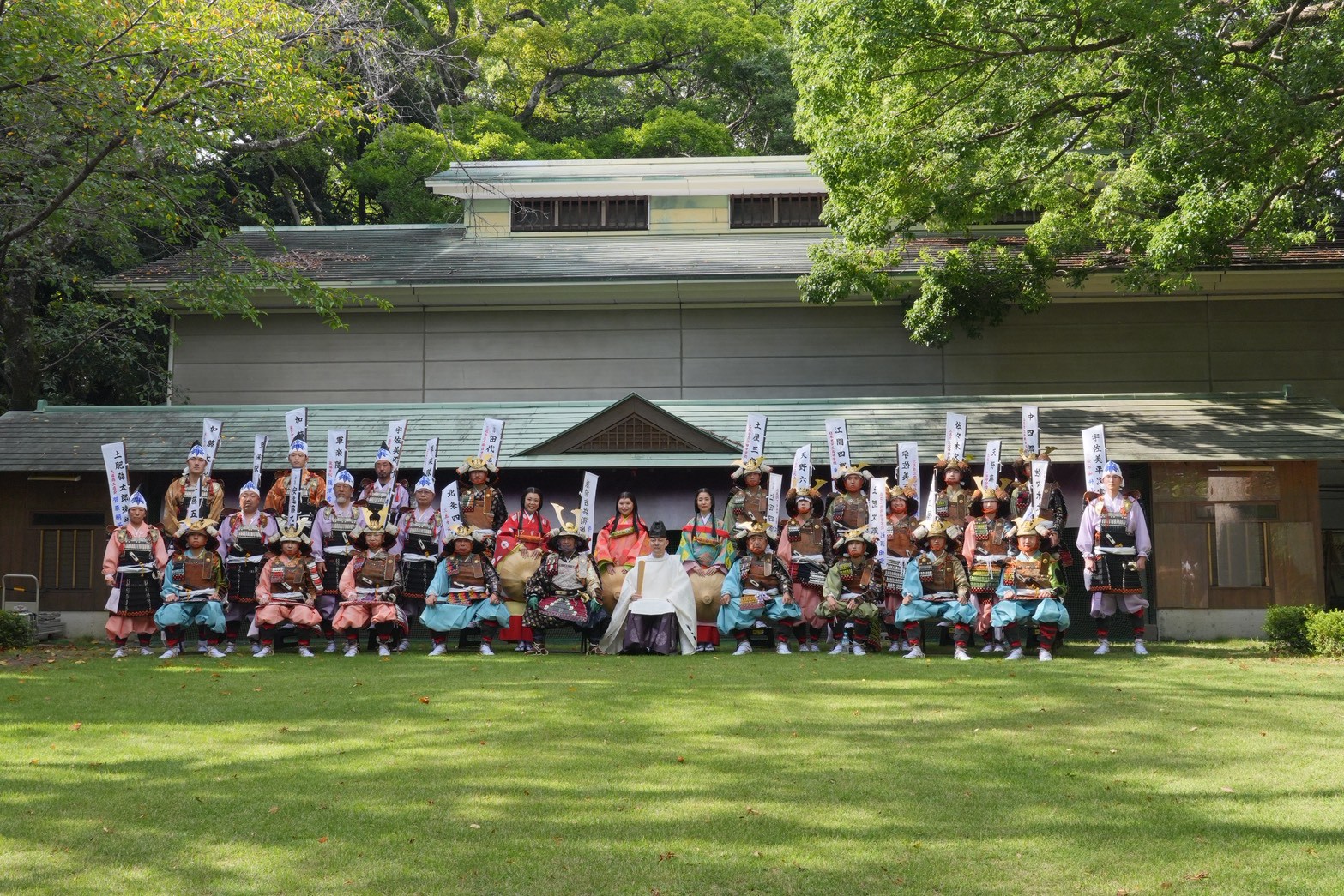 静岡県三島市で開かれている夏の最大のイベント三嶋大祭りにて、頼朝公旗挙げ行列に中川千尋は政子役で参加しました！